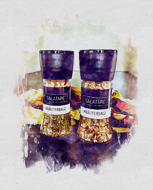 Kräutersalz Salatare